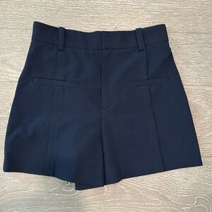 Zara high waisted shorts navy size small